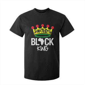 Juneteenth Black King T Shirt For Kid 1865 African Pride Black Power