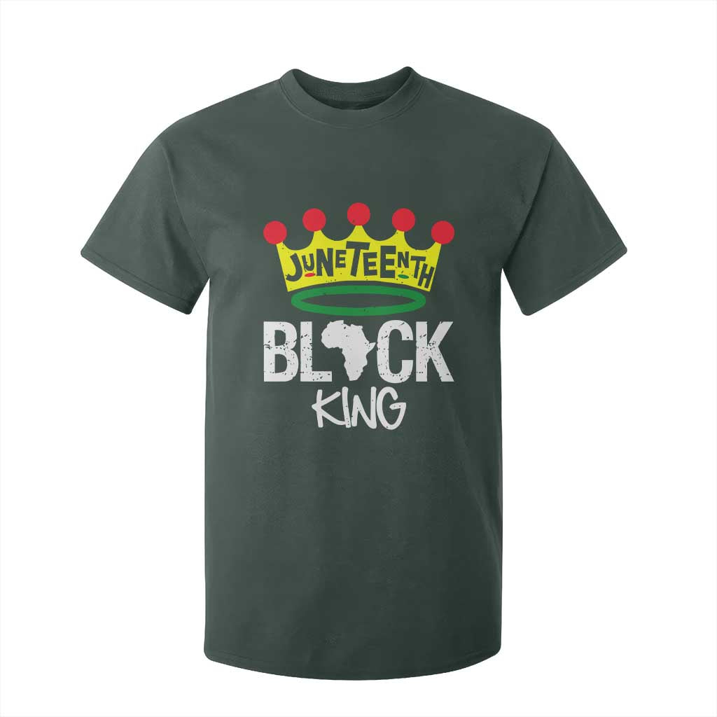 Juneteenth Black King T Shirt For Kid 1865 African Pride Black Power