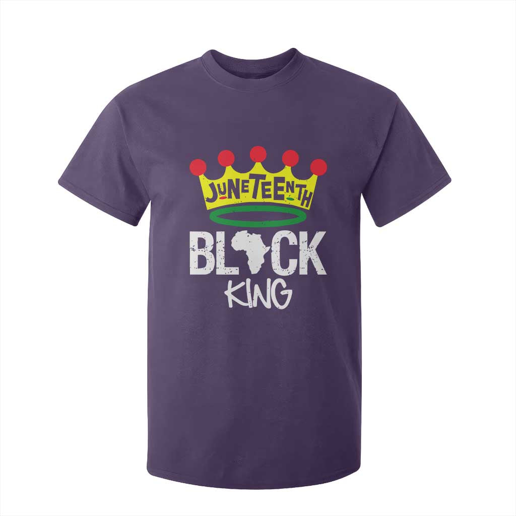 Juneteenth Black King T Shirt For Kid 1865 African Pride Black Power