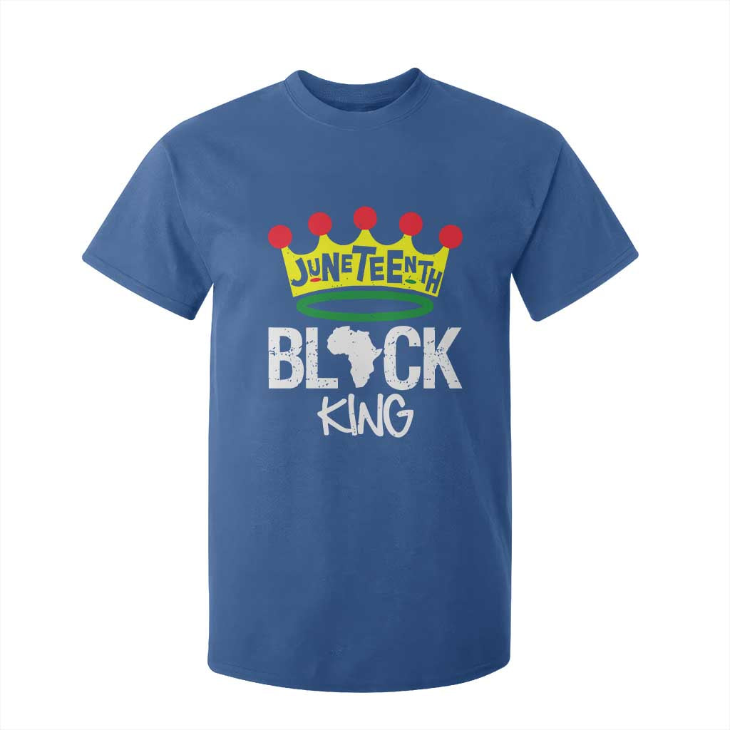 Juneteenth Black King T Shirt For Kid 1865 African Pride Black Power