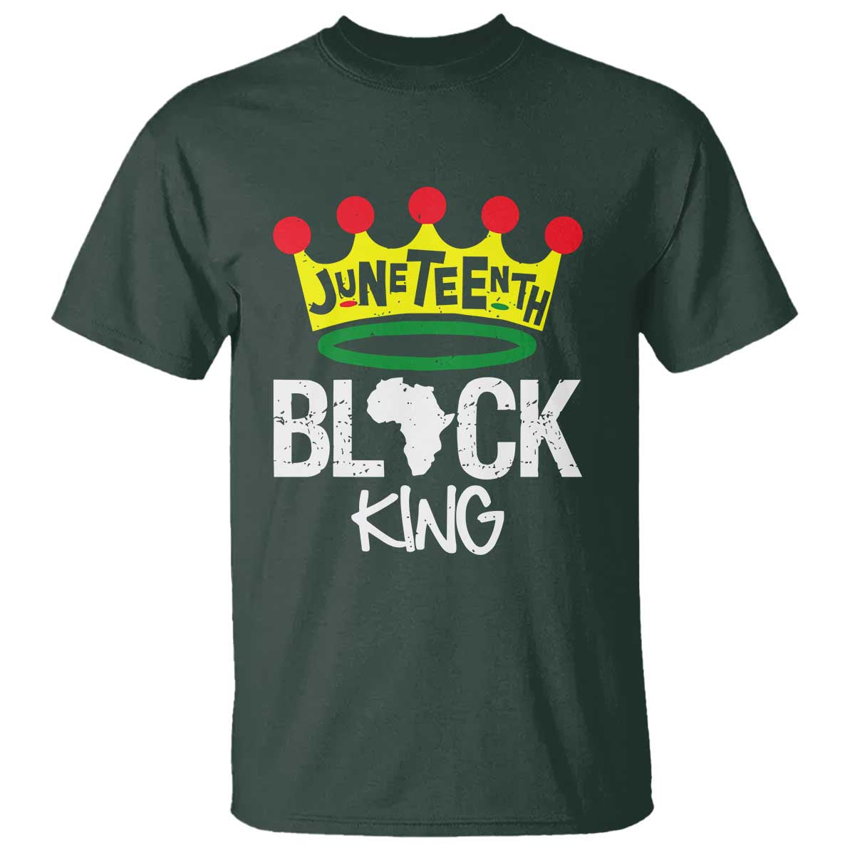 Juneteenth Black King T Shirt 1865 African Pride Black Power