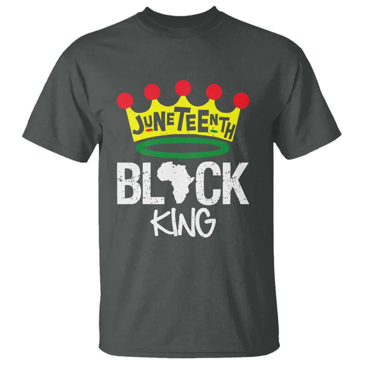 Juneteenth Black King T Shirt 1865 African Pride Black Power