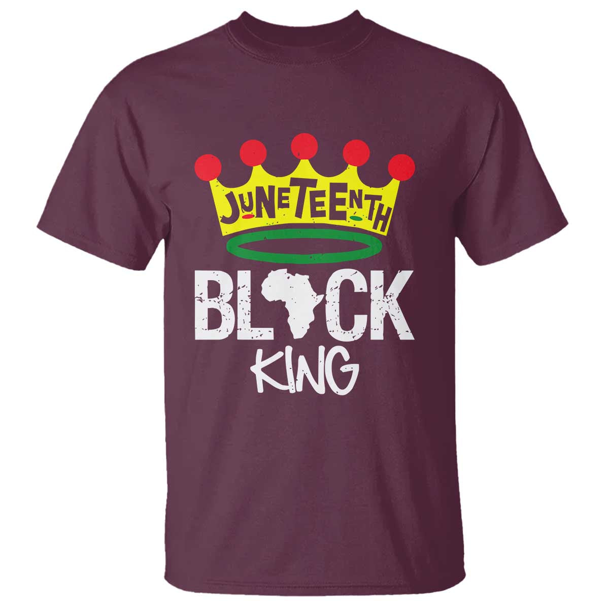 Juneteenth Black King T Shirt 1865 African Pride Black Power