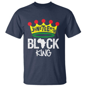 Juneteenth Black King T Shirt 1865 African Pride Black Power