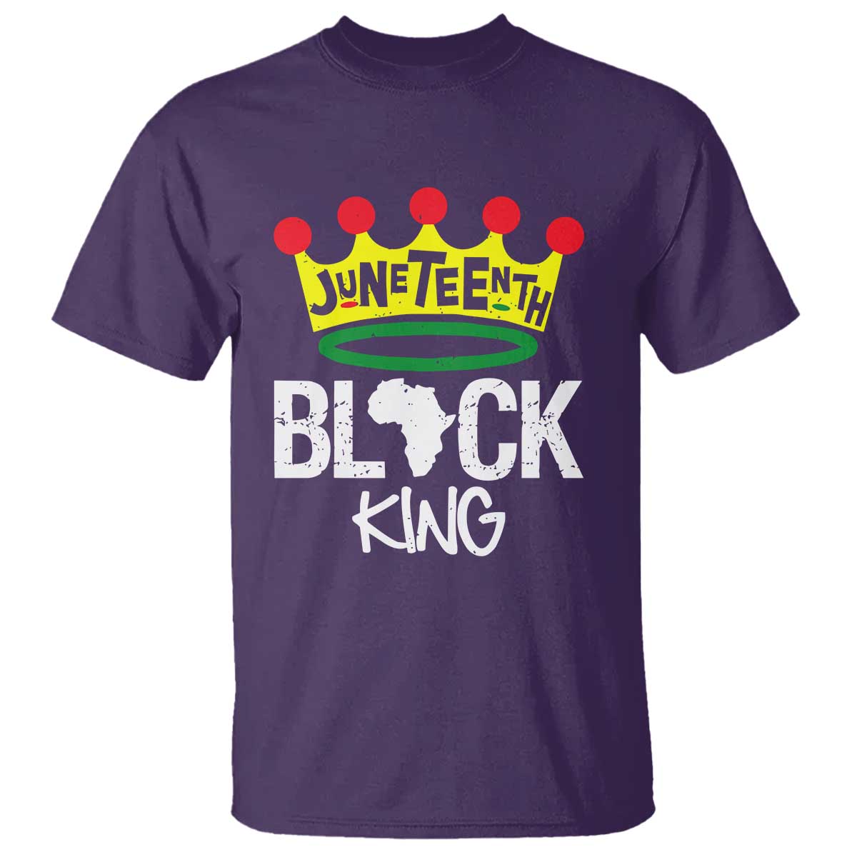 Juneteenth Black King T Shirt 1865 African Pride Black Power