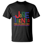 Free Ish Since 1865 T Shirt Juneteenth Celebration Retro