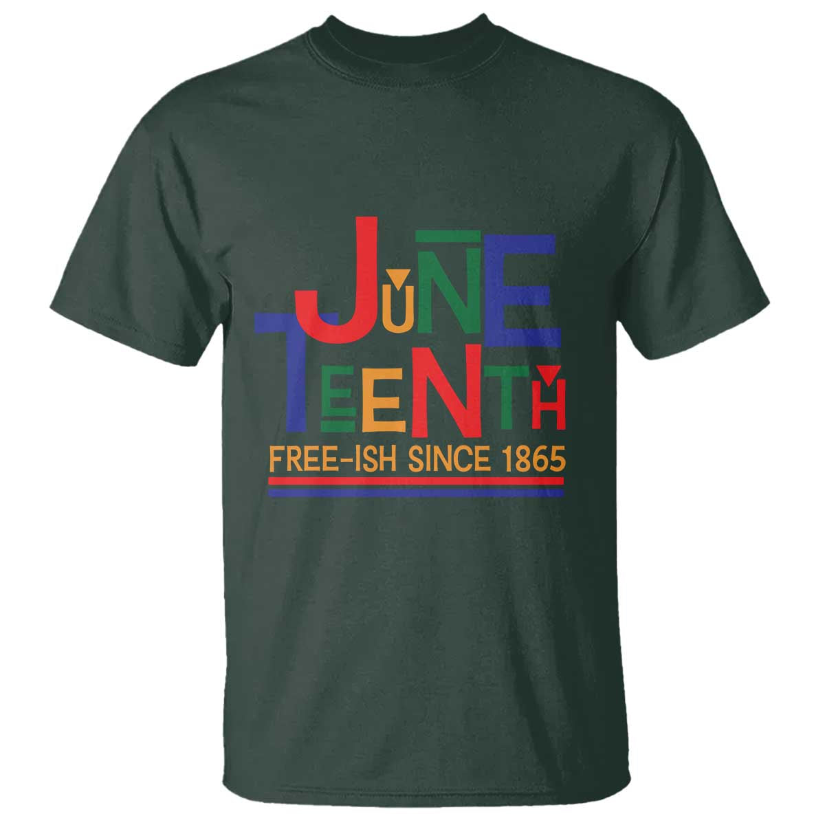 Free Ish Since 1865 T Shirt Juneteenth Celebration Retro