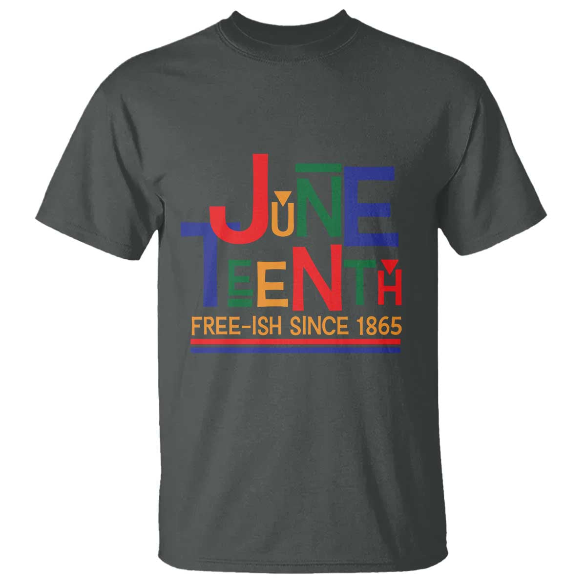 Free Ish Since 1865 T Shirt Juneteenth Celebration Retro