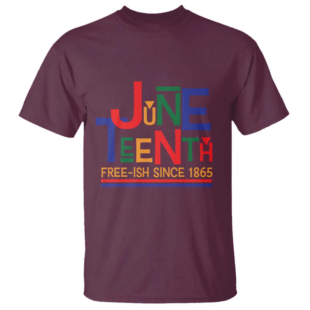 Free Ish Since 1865 T Shirt Juneteenth Celebration Retro