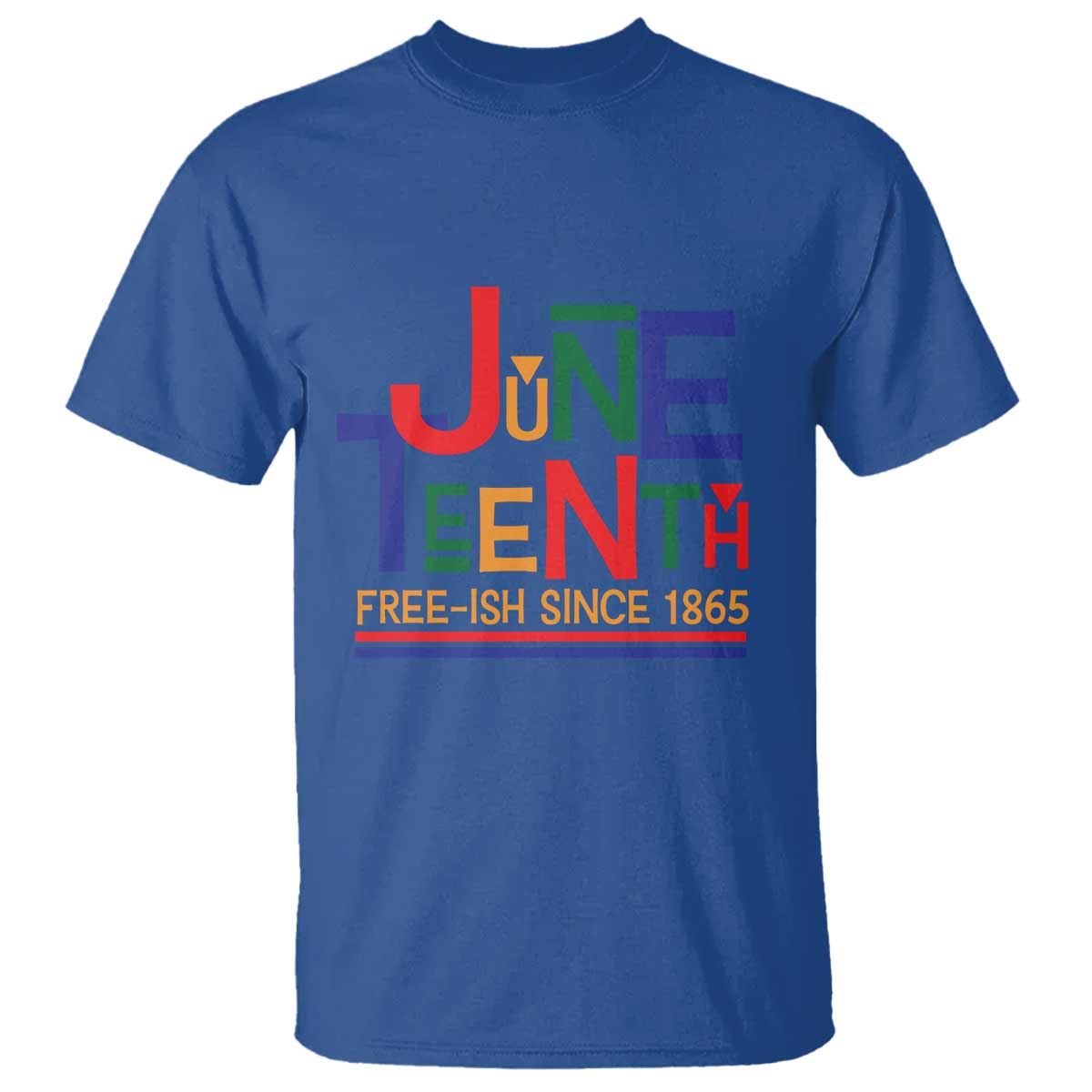Free Ish Since 1865 T Shirt Juneteenth Celebration Retro