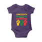 Juneteenth Is My Independence Day Baby Onesie Because BLM