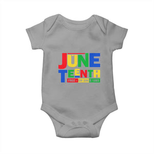 Juneteenth Free Ish Since 1865 Baby Onesie