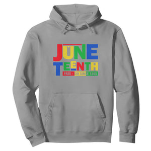 Juneteenth Free Ish Since 1865 Hoodie