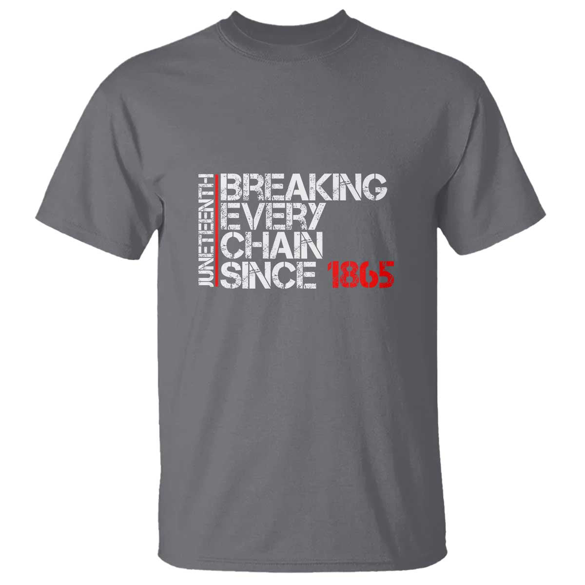 Juneteenth Breaking Every Chain T Shirt Since 1865