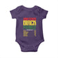 Juneteenth Black Prince Nutrition Facts Baby Onesie