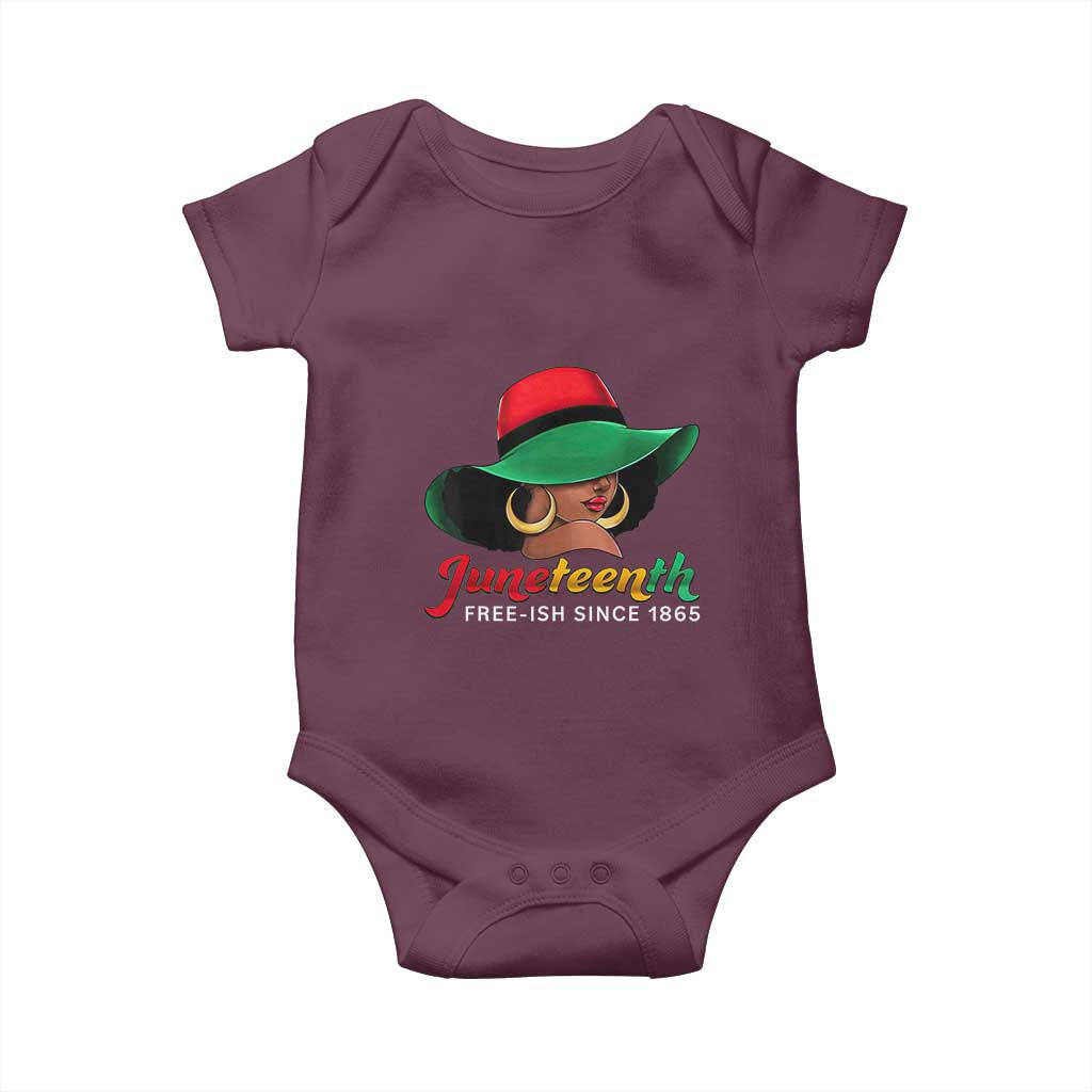 Juneteenth 1865 Baby Onesie Celebrating Black Freedom Day