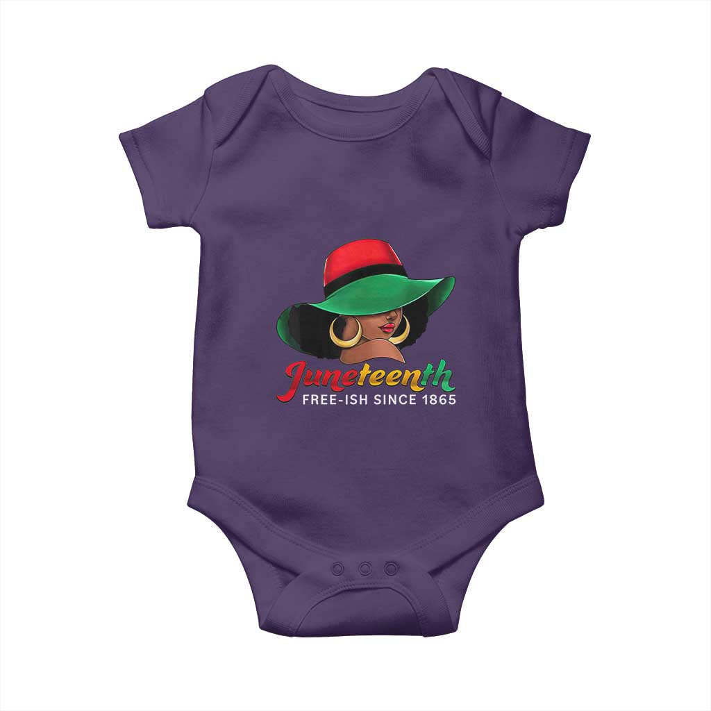 Juneteenth 1865 Baby Onesie Celebrating Black Freedom Day