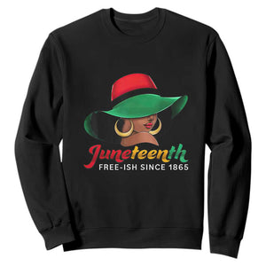Juneteenth 1865 Sweatshirt Celebrating Black Freedom Day
