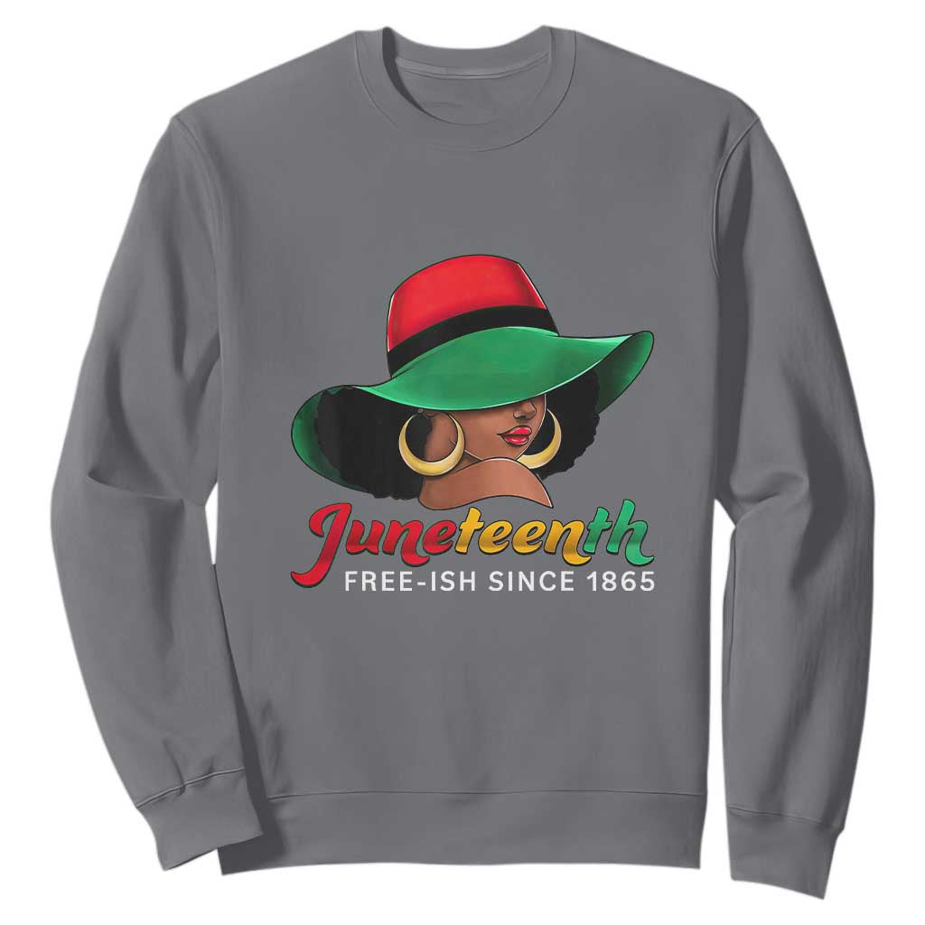 Juneteenth 1865 Sweatshirt Celebrating Black Freedom Day