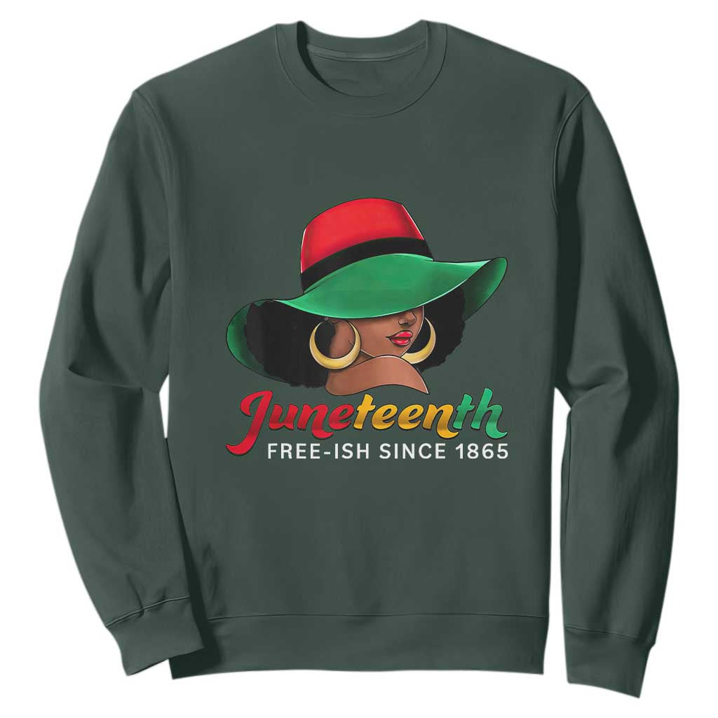 Juneteenth 1865 Sweatshirt Celebrating Black Freedom Day