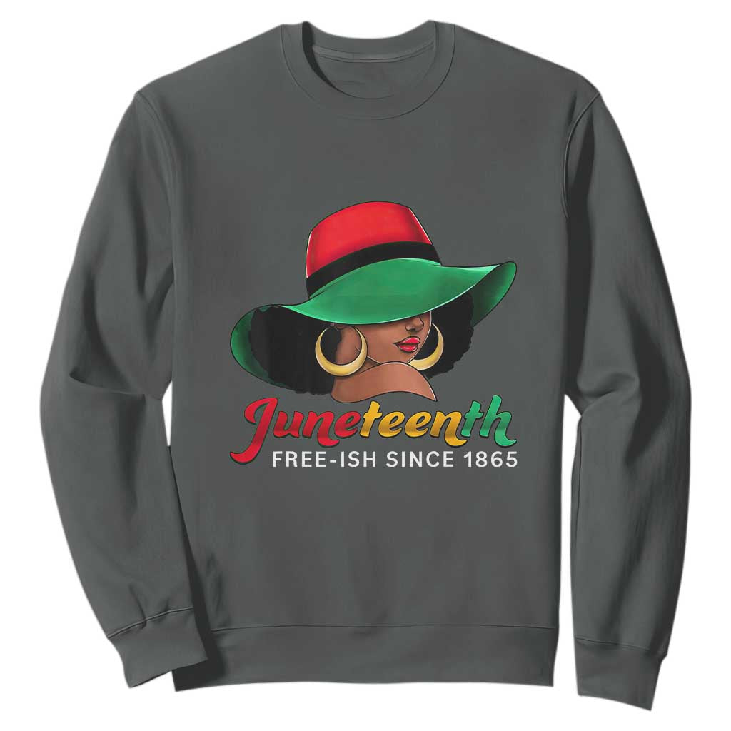 Juneteenth 1865 Sweatshirt Celebrating Black Freedom Day