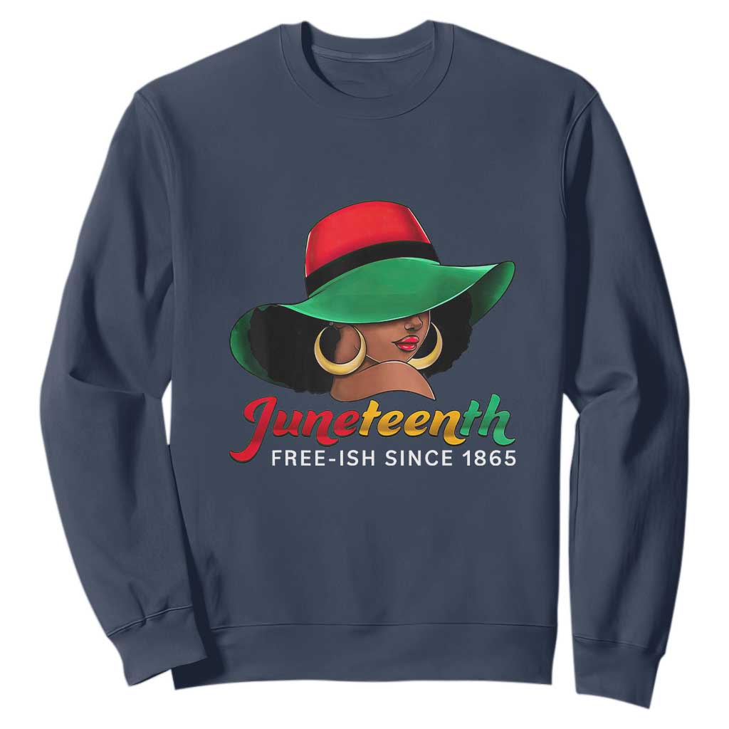 Juneteenth 1865 Sweatshirt Celebrating Black Freedom Day