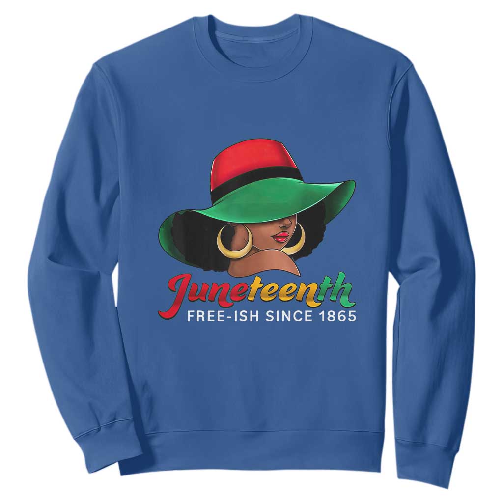 Juneteenth 1865 Sweatshirt Celebrating Black Freedom Day