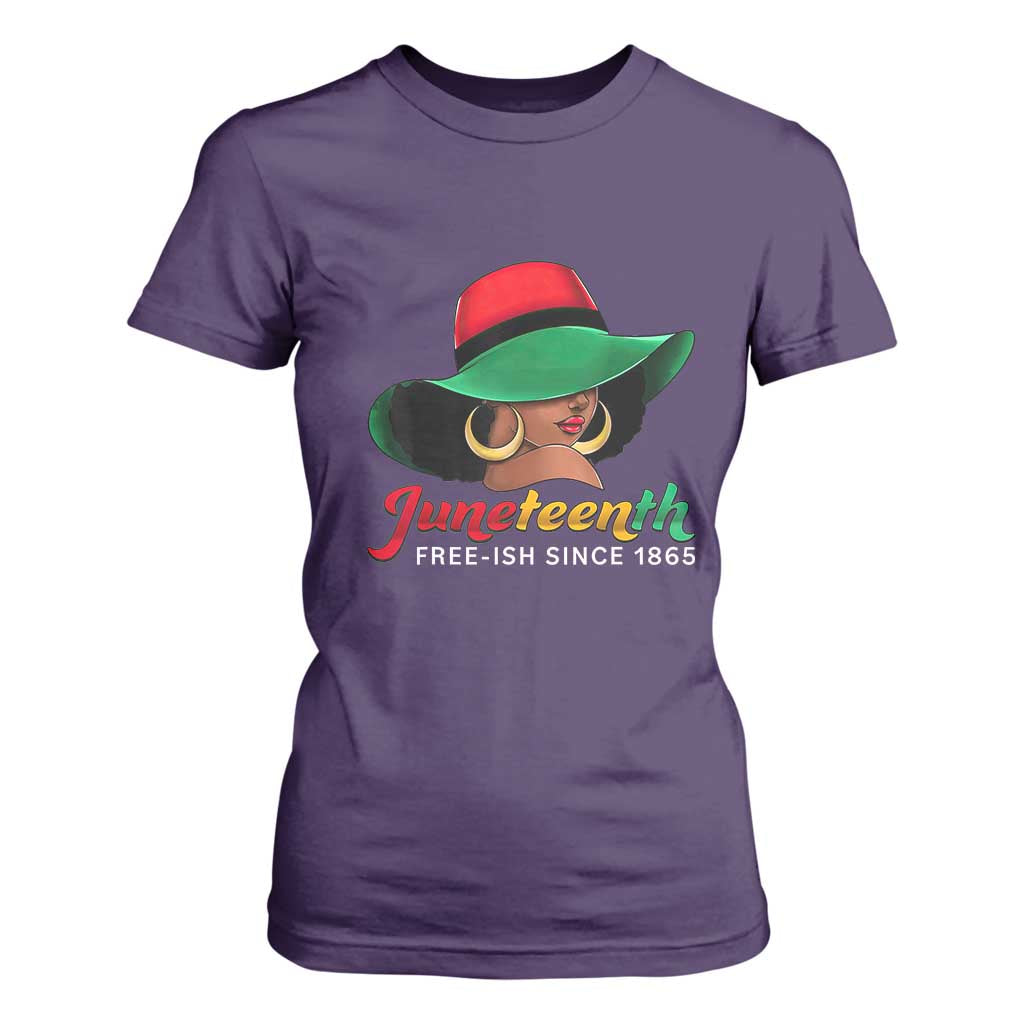 Juneteenth 1865 T Shirt For Women Celebrating Black Freedom Day