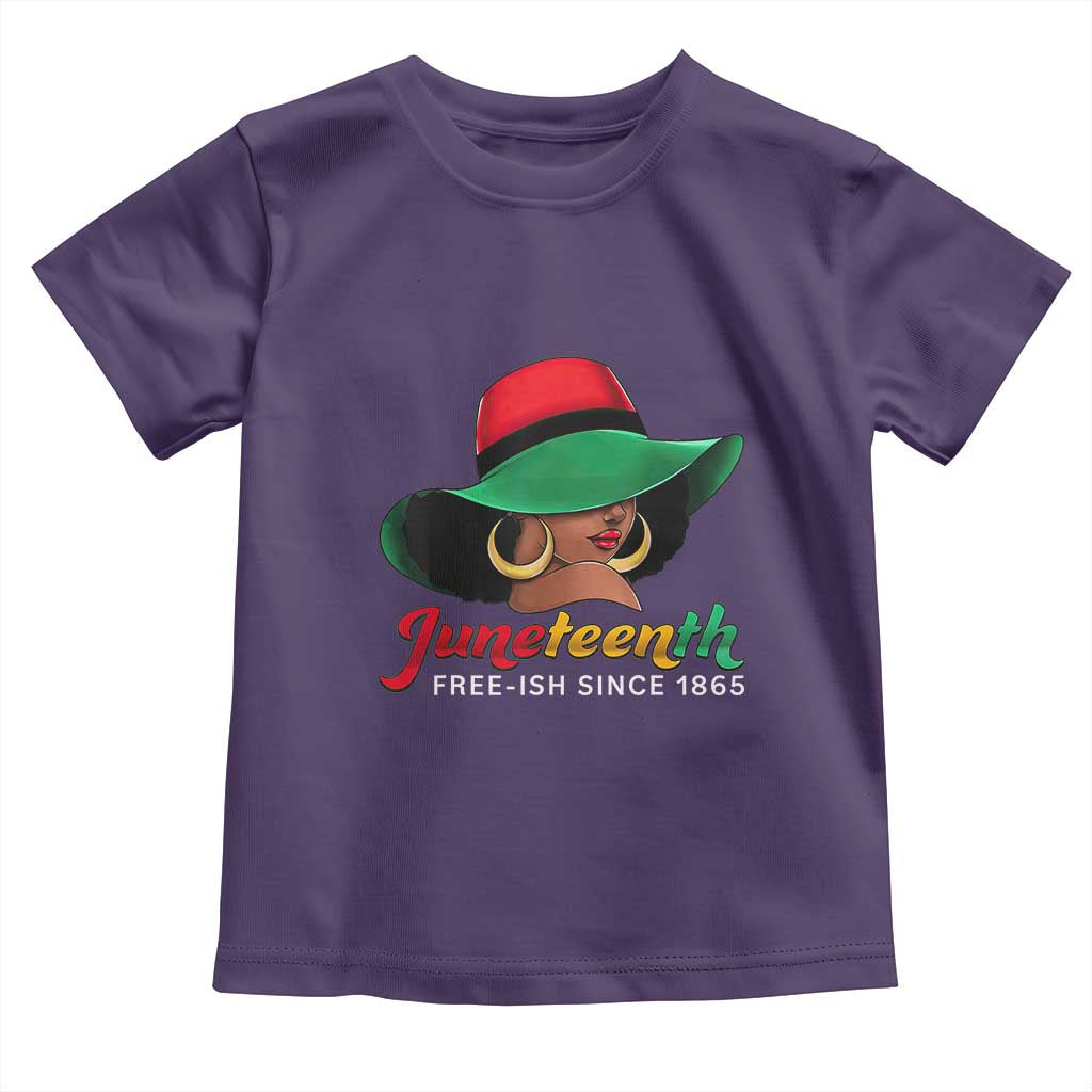 Juneteenth 1865 Toddler T Shirt Celebrating Black Freedom Day