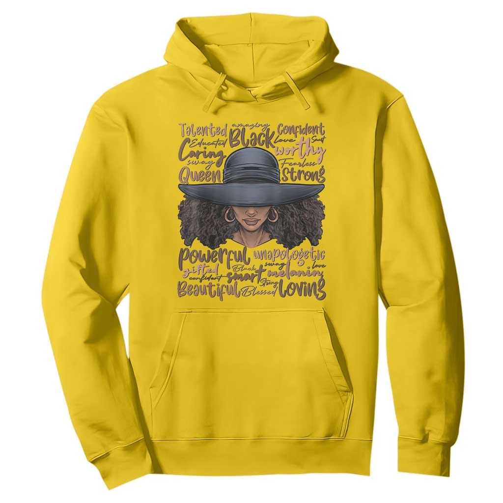 African Black History Hoodie African American Ladies Juneteenth