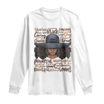 African Black History Long Sleeve Shirt African American Ladies Juneteenth