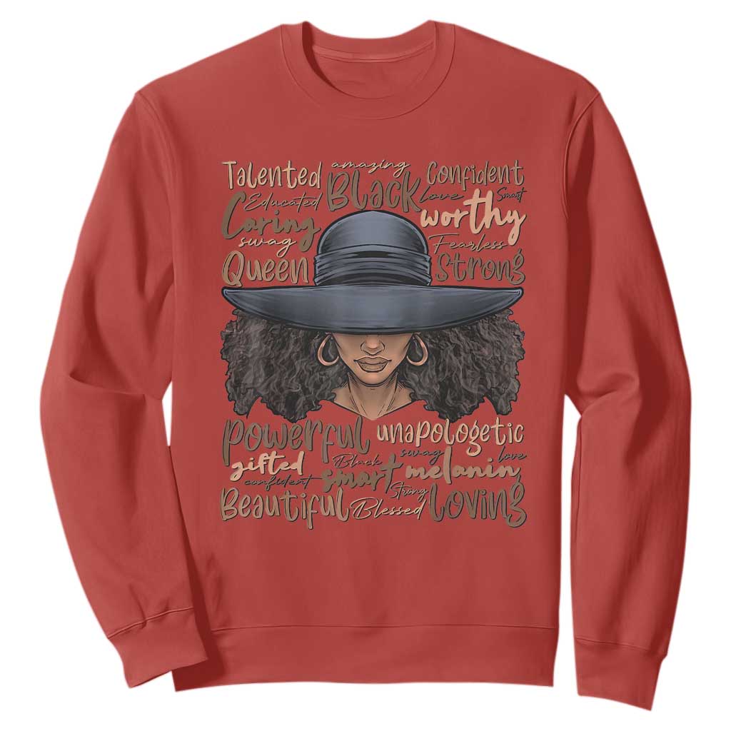 African Black History Sweatshirt African American Ladies Juneteenth