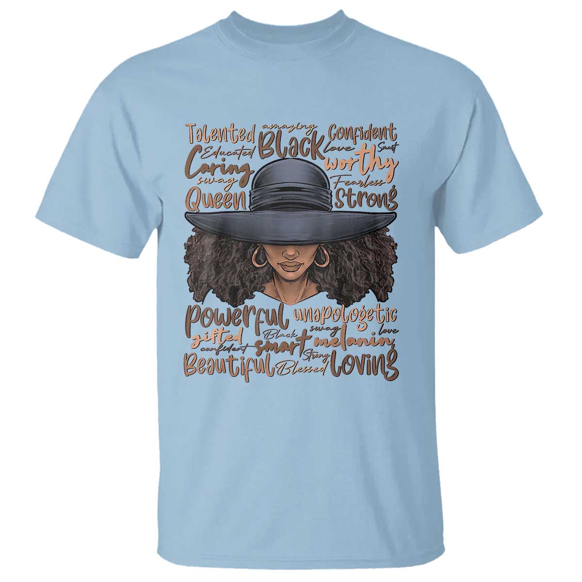 African Black History T Shirt African American Ladies Juneteenth
