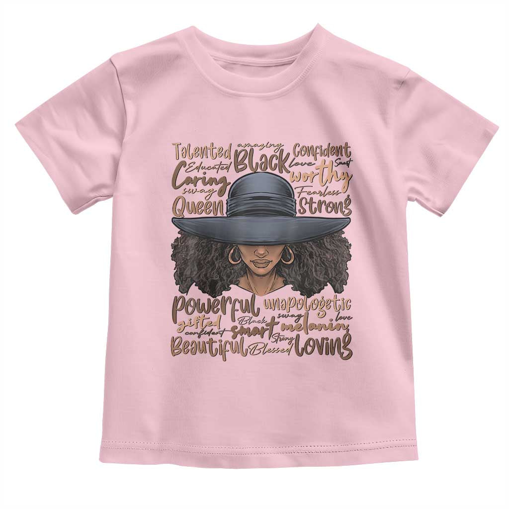 African Black History Toddler T Shirt African American Ladies Juneteenth