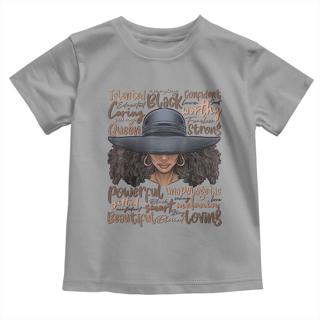 African Black History Toddler T Shirt African American Ladies Juneteenth