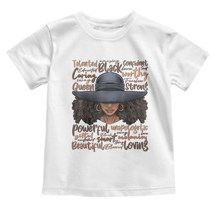 African Black History Toddler T Shirt African American Ladies Juneteenth