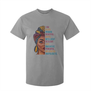 Black Woman T Shirt For Kid Beautiful Magic Intelligent Resilient Love African American Pride