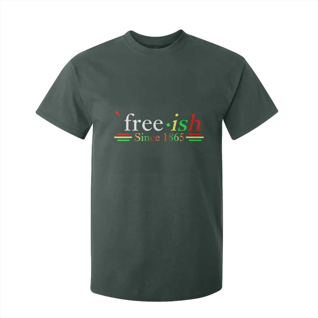 Free-ish Since 1865 T Shirt For Kid Juneteenth Freedom Emancipation Black History