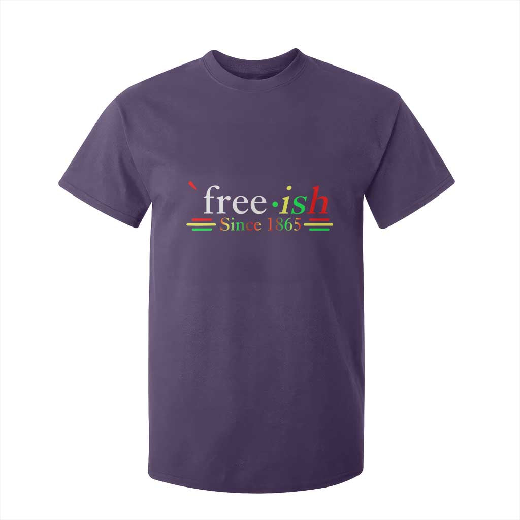 Free-ish Since 1865 T Shirt For Kid Juneteenth Freedom Emancipation Black History