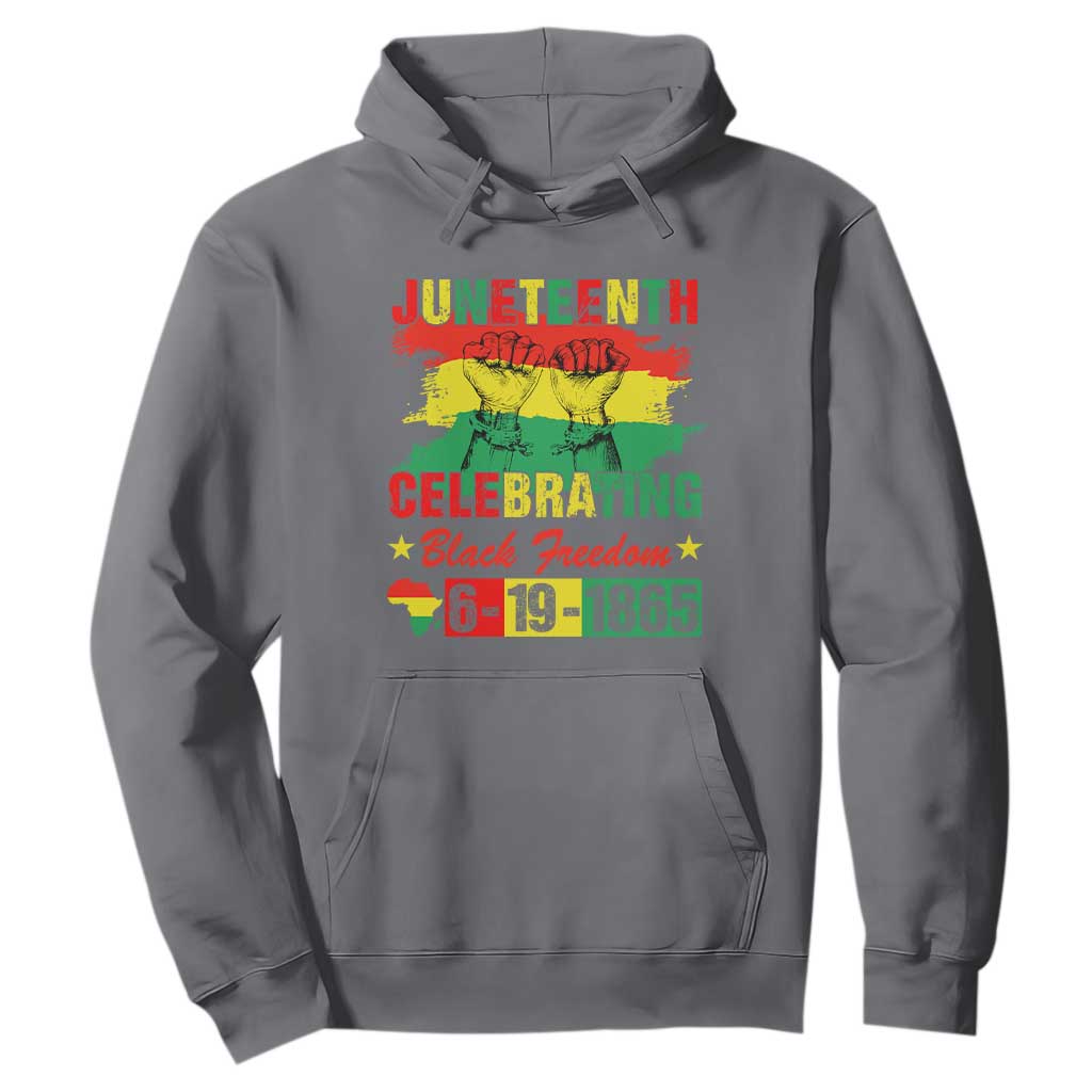 Juneteenth 1865 Hoodie Celebrating Black Freedom June 19th African American