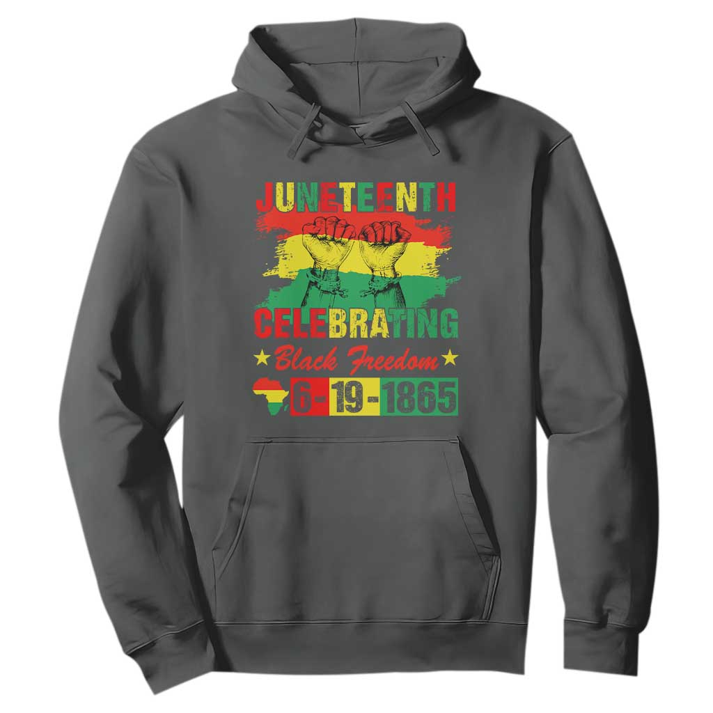 Juneteenth 1865 Hoodie Celebrating Black Freedom June 19th African American