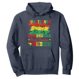 Juneteenth 1865 Hoodie Celebrating Black Freedom June 19th African American