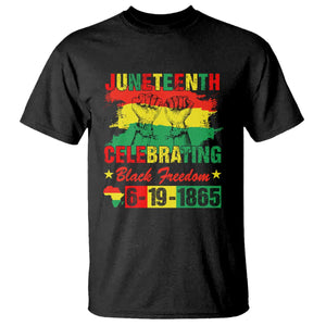 Juneteenth 1865 T Shirt Celebrating Black Freedom June 19th African American