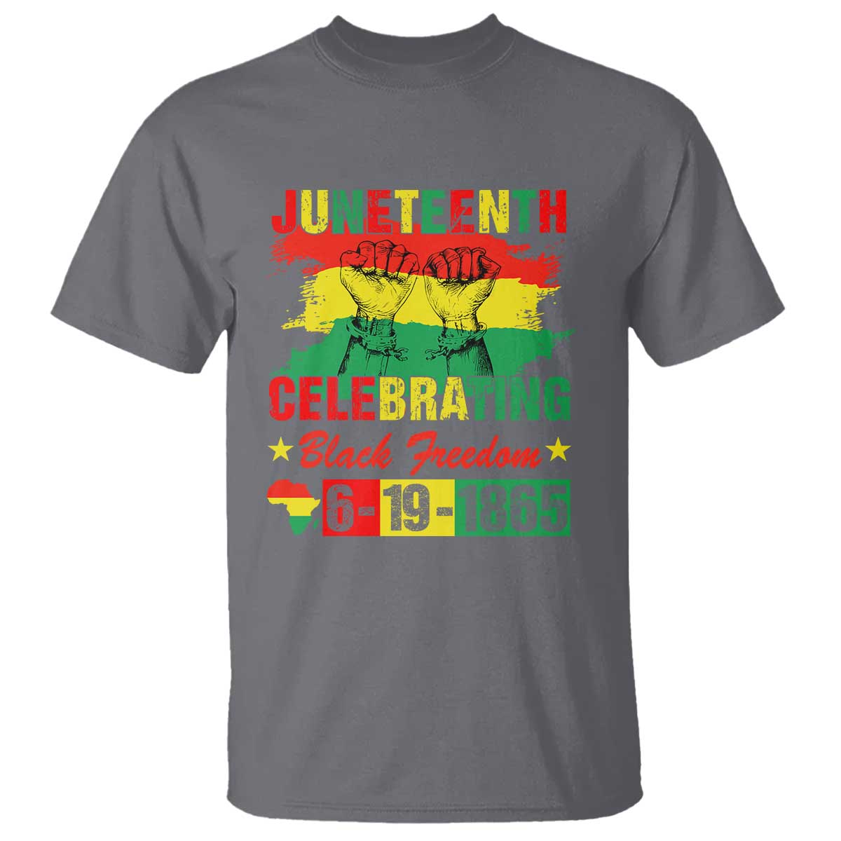 Juneteenth 1865 T Shirt Celebrating Black Freedom June 19th African American