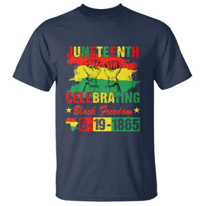 Juneteenth 1865 T Shirt Celebrating Black Freedom June 19th African American