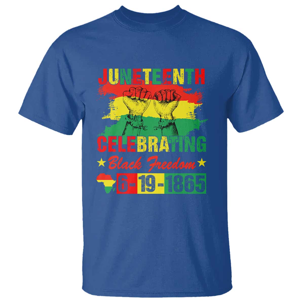 Juneteenth 1865 T Shirt Celebrating Black Freedom June 19th African American
