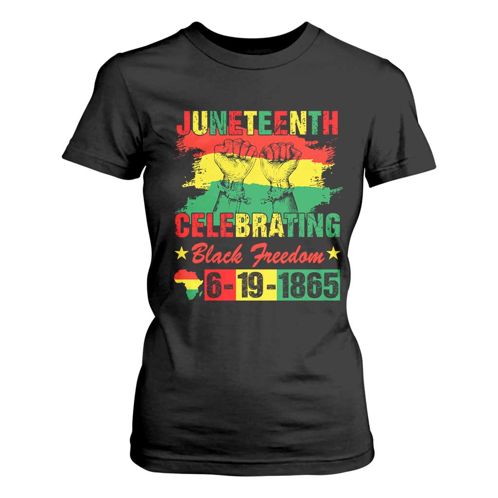 Juneteenth 1865 T Shirt For Women Celebrating Black Freedom June 19th African American
