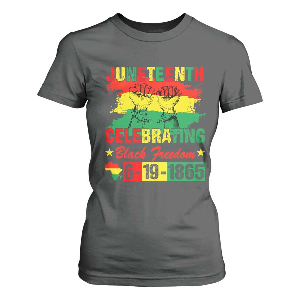 Juneteenth 1865 T Shirt For Women Celebrating Black Freedom June 19th African American
