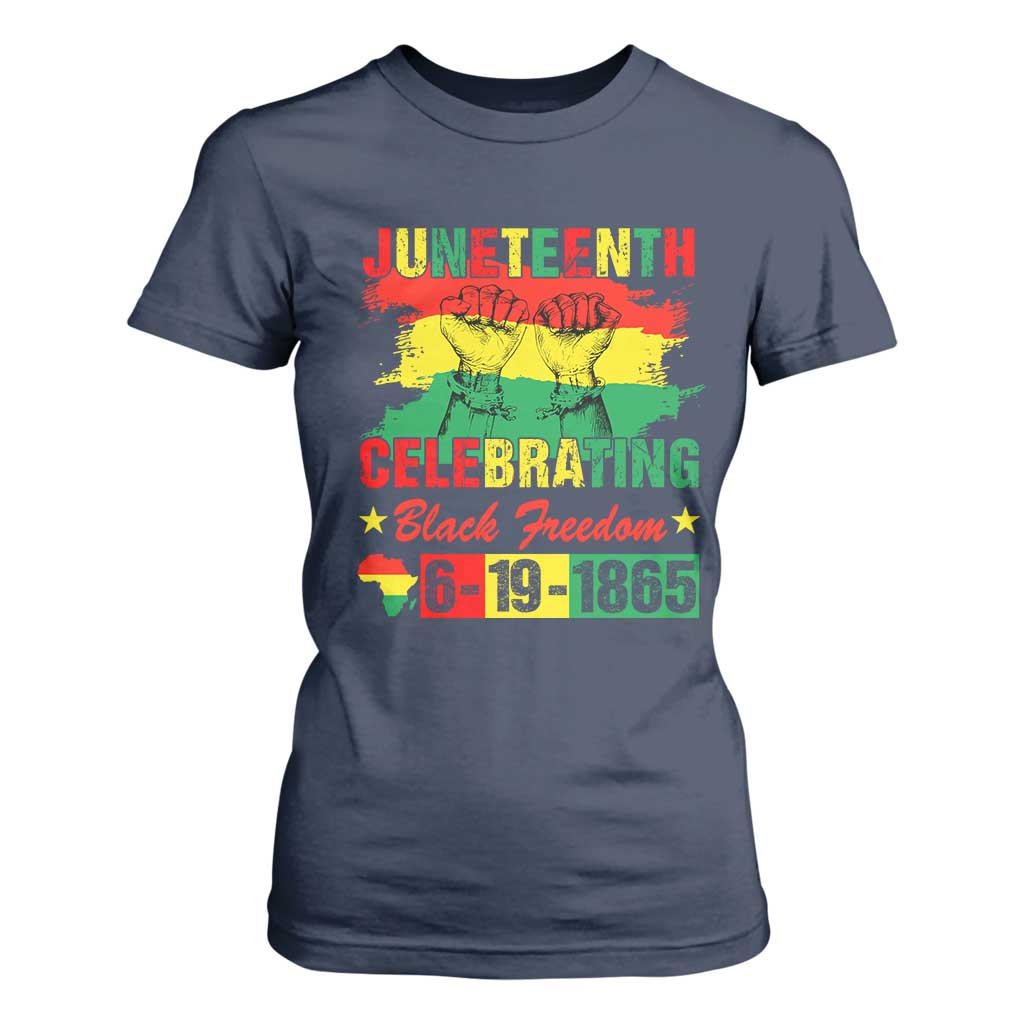 Juneteenth 1865 T Shirt For Women Celebrating Black Freedom June 19th African American
