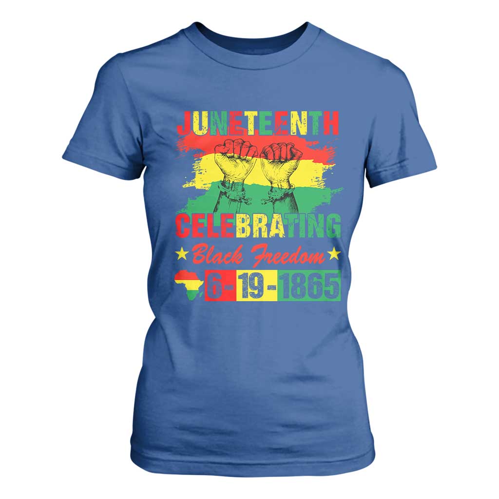 Juneteenth 1865 T Shirt For Women Celebrating Black Freedom June 19th African American